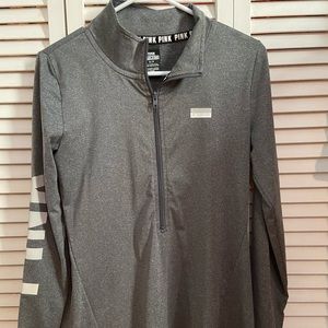 PINK quarter zip up